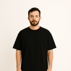 Oversized Drop-shoulder, 240gsm | 100% Cotton Premium Quality Biowash Fabric