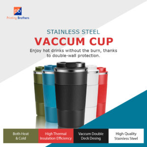 Premium Multipurpose Travel Tumbler / Travel Mug - 380ml/12oz Vacuum-Insulated Thermal Coffee Cup with Leak-Proof Lid - Stainless Steel, BPA-Free - Ideal for Hot and Cold Drinks On-the-Go